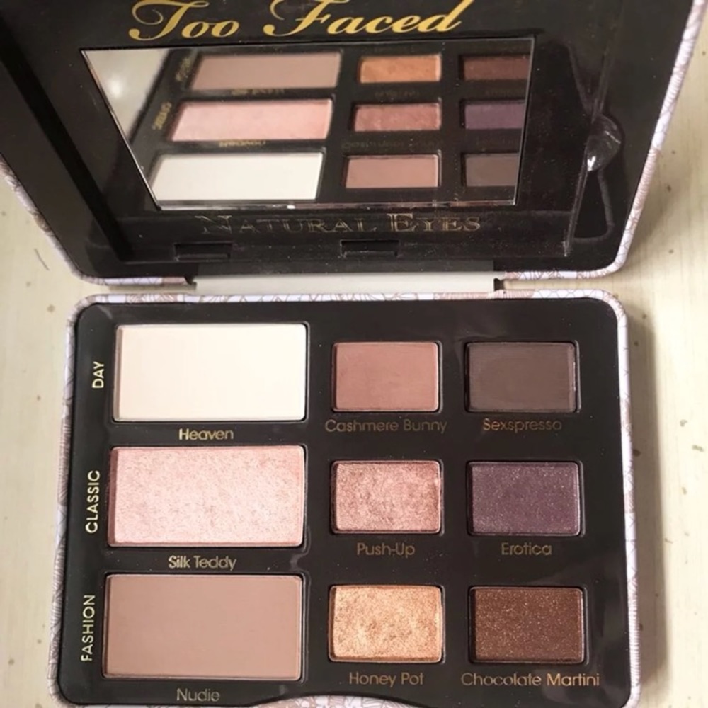 Like new Too Faced Original Natural Eyes Palette